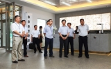 天津市濱海新區(qū)副區(qū)長蔡云鵬一行訪問天友綠色設(shè)計(jì)中心